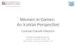 Women in Games:  An Iranian Perspective