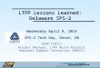 LTPP Lessons Learned: Delaware SPS-2