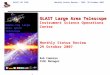 GLAST Large Area Telescope Instrument Science Operations Center  Monthly Status Review