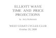 ELLIOTT WAVE TIME  AND  PRICE PROJECTIONS