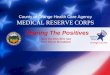 County of Orange Health Care Agency MEDICAL RESERVE CORPS