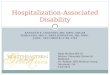 Hospitalization-Associated Disability