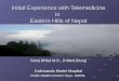 Initial Experience with Telemedicine in  Eastern Hills of Nepal