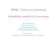 MPRI – Course on Concurrency Probabilistic methods in Concurrency