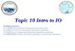 Topic 10 Intro to IO Enabling Objectives