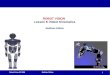 ROBOT VISION Lesson 8: Robot Kinematics Matthias Rüther