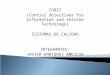 COBIT ( Control Objectives for Information and related Technology ) SISTEMAS DE CALIDAD
