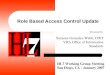 Role Based Access Control Update