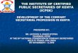 THE INSTITUTE OF CERTIFIED PUBLIC SECRETARIES OF KENYA (ICPSK)