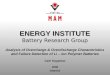 ENERGY INSTITUTE Battery Research Group