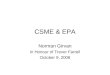 CSME & EPA