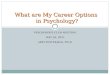 What are My Career Options  in Psychology?