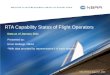 RTA Capability Status of Flight Operators