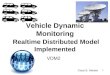 Vehicle Dynamic Monitoring Realtime Distributed Model Implemented