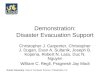 Demonstration: Disaster Evacuation Support