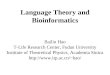 Language Theory and Bioinformatics
