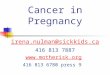 Cancer in Pregnancy