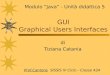 GUI Graphical Users Interfaces