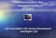 Electronics and the environment ET4407