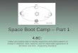 Space Boot Camp – Part 1