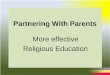 Partnering With Parents
