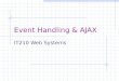 Event Handling & AJAX