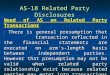 AS-18 Related Party Disclosures
