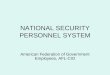 NATIONAL SECURITY PERSONNEL SYSTEM