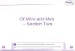 Of Mice and Men  –  Section Two