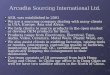 Arcadia  Sourcing International Ltd