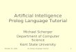 Artificial Intelligence Prolog Language Tutorial