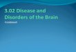 3.02 Disease and Disorders of the Brain