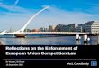Reflections on the Enforcement of European Union Competition Law
