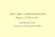 The Utah Communications Agency Network