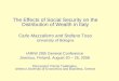 The Effects of Social Security on the Distribution of Wealth in Italy