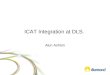 ICAT Integration at DLS