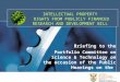 INTELLECTUAL PROPERTY  RIGHTS FROM PUBLICLY FINANCED RESEARCH AND DEVELOPMENT BILL