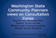 Washington State Community Planners views on Consultation Zones