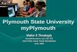 Plymouth State University  myPlymouth