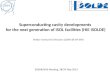 Superconducting cavity developments  for the next generation of ISOL facilities (HIE ISOLDE)