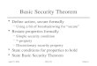 Basic Security Theorem