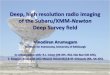 Deep, high resolution radio imaging  of the Subaru/XMM- Newton  Deep Survey field