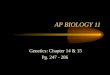 AP BIOLOGY 11
