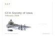 CFA Society of Iowa
