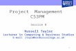 Project  Management  C53PM