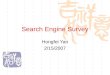 Search Engine Survey