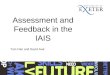 Assessment and Feedback in the IAIS