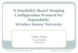 A Sensibility-Based Sleeping Configuration Protocol for Dependable  Wireless Sensor Networks