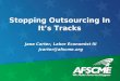 Stopping Outsourcing In It’s Tracks