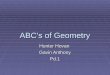ABC’s of Geometry